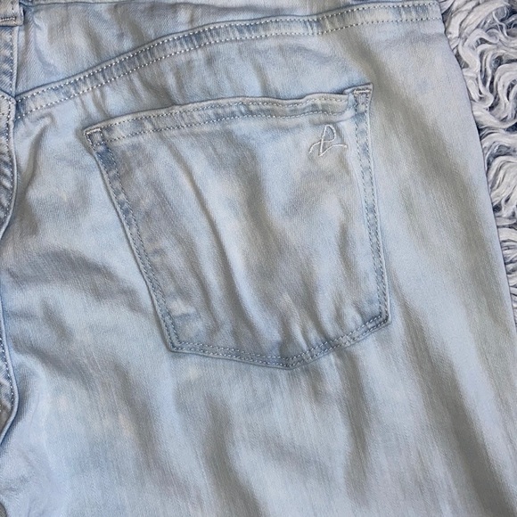 DL1961 Margaux Instasculpt Ankle Skinny Distressed Stretch Blue Jeans Size 29 - Picture 13 of 13